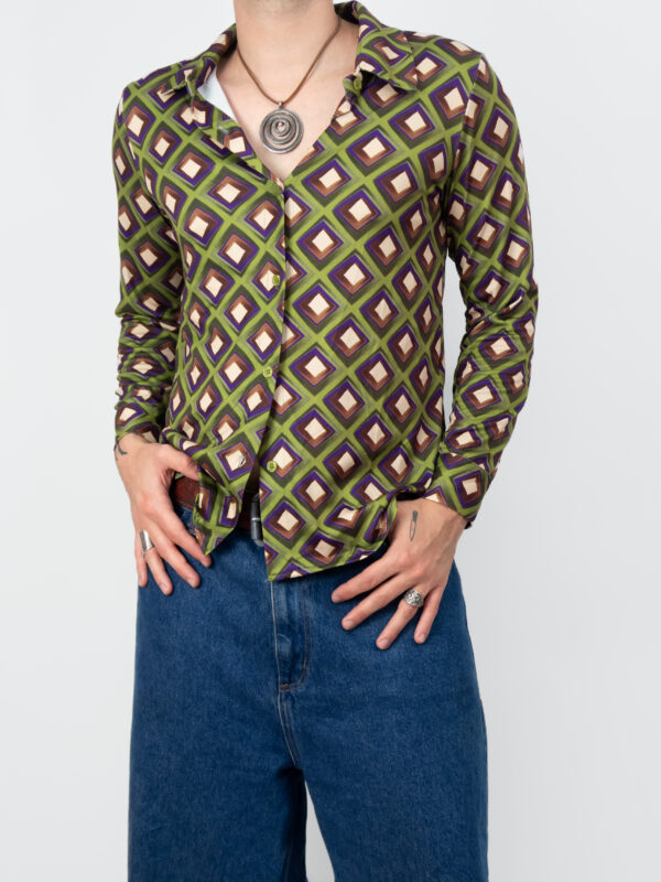 camisa prisma green