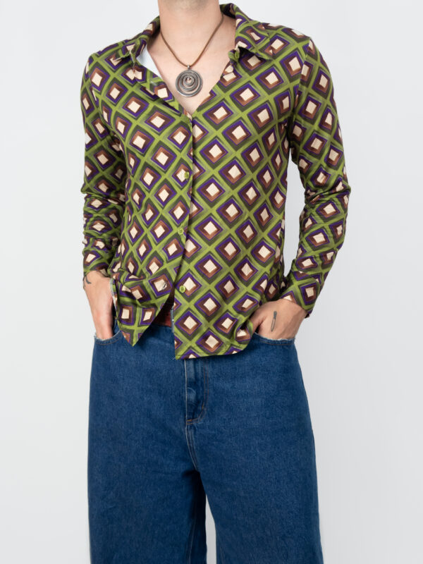 camisa prisma green