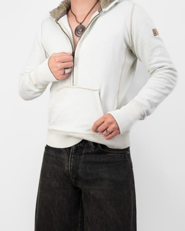 moletom benetton white