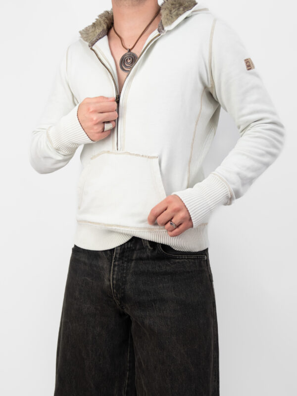 moletom benetton white