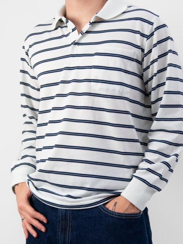 blusa polo listrada