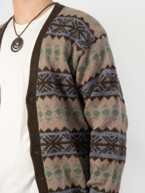 cardigan vntg. brown