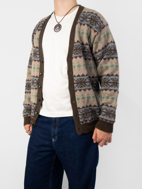 cardigan vntg. brown