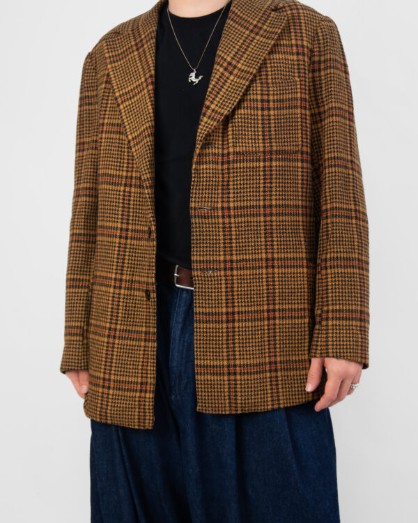 blazer tweed marinhe