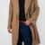 trench coat noir brown