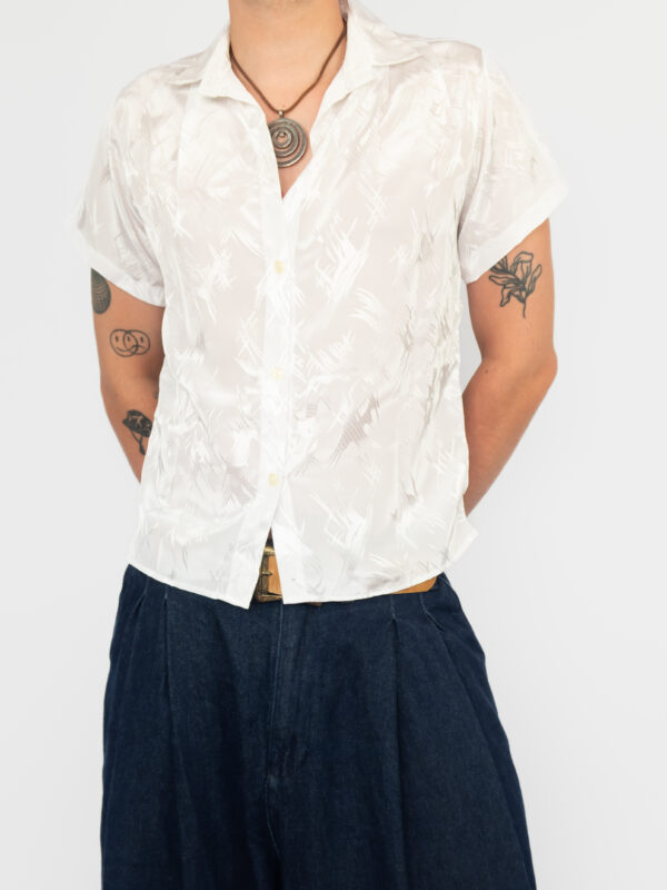 blusa tribal white