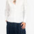 blusa pleated white