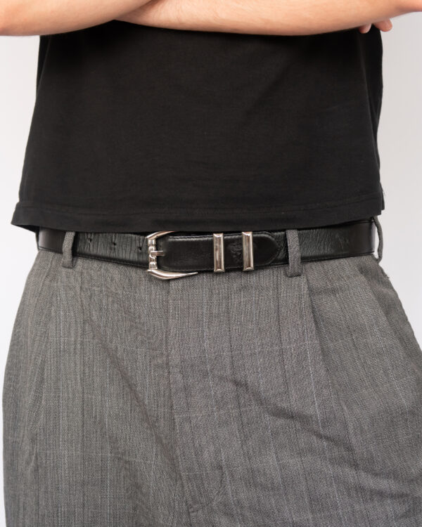 cinto couro gianni versace