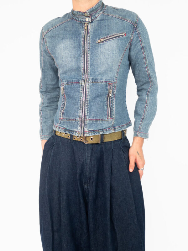 jaqueta jeans macoy