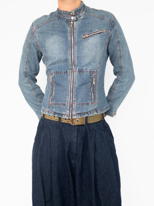 jaqueta jeans macoy
