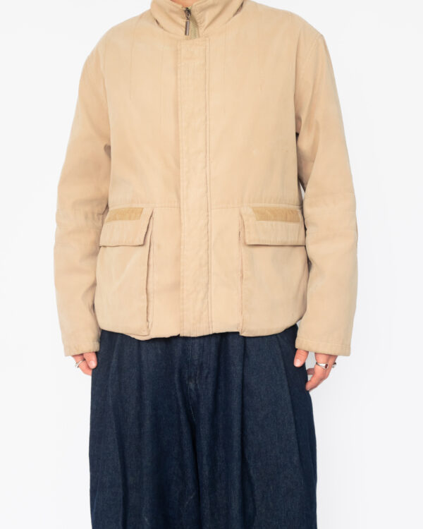 jaqueta cargo beige