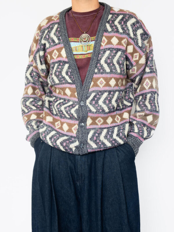 cardigan pink tricô