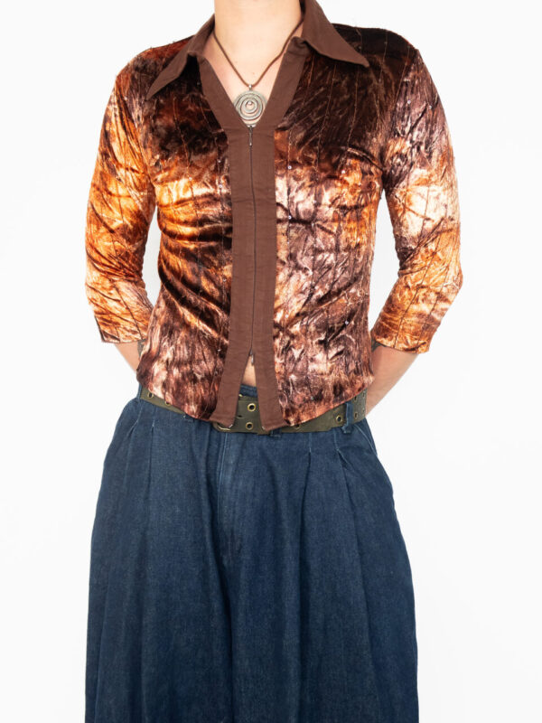 blusa bronze mispa