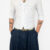 blusa office blue stripes