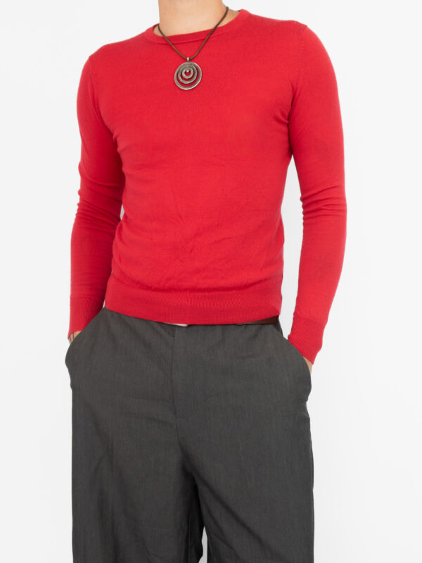 suéter uniqlo red