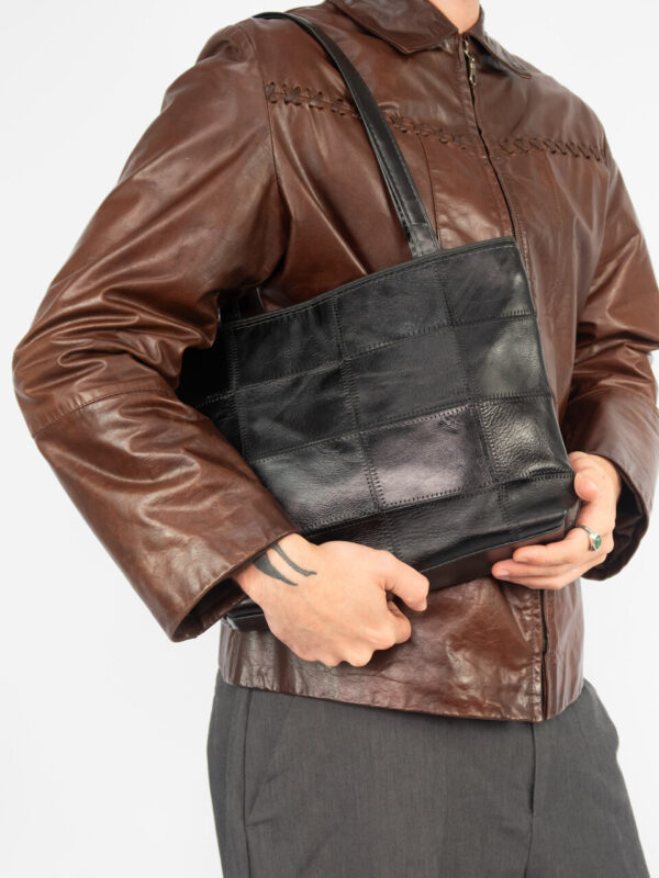 bolsa couro bny