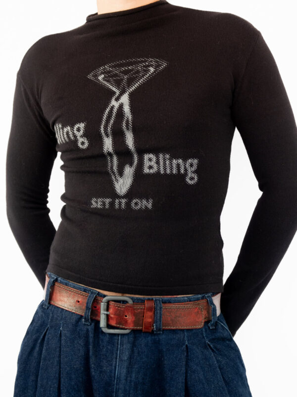 blusa bling bling