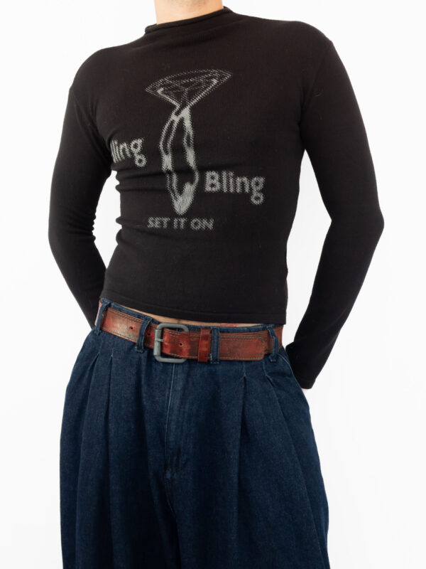 blusa bling bling
