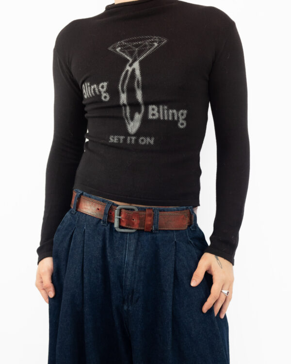 blusa bling bling