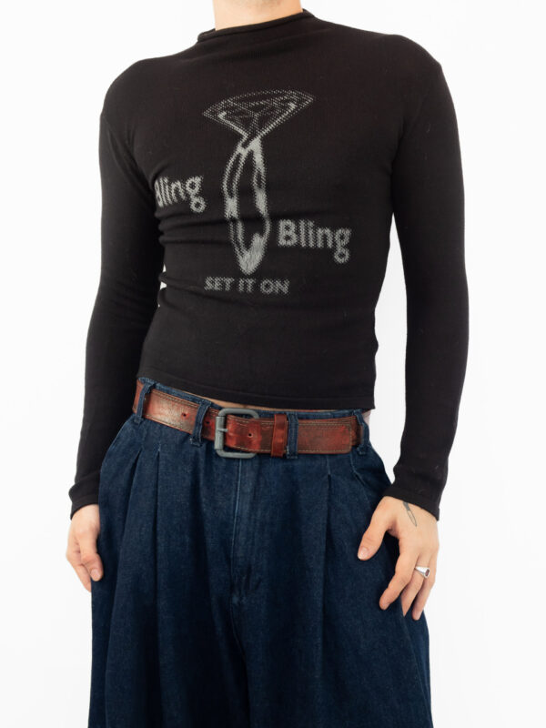 blusa bling bling