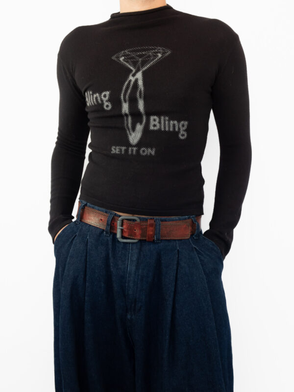 blusa bling bling