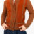 blusa tricô orange