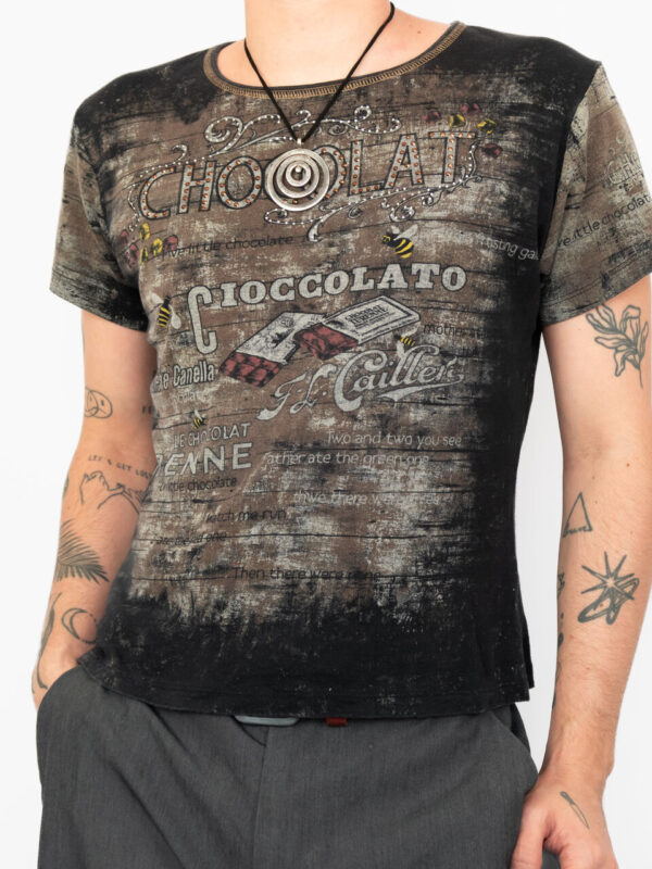 camiseta cactus chocolate