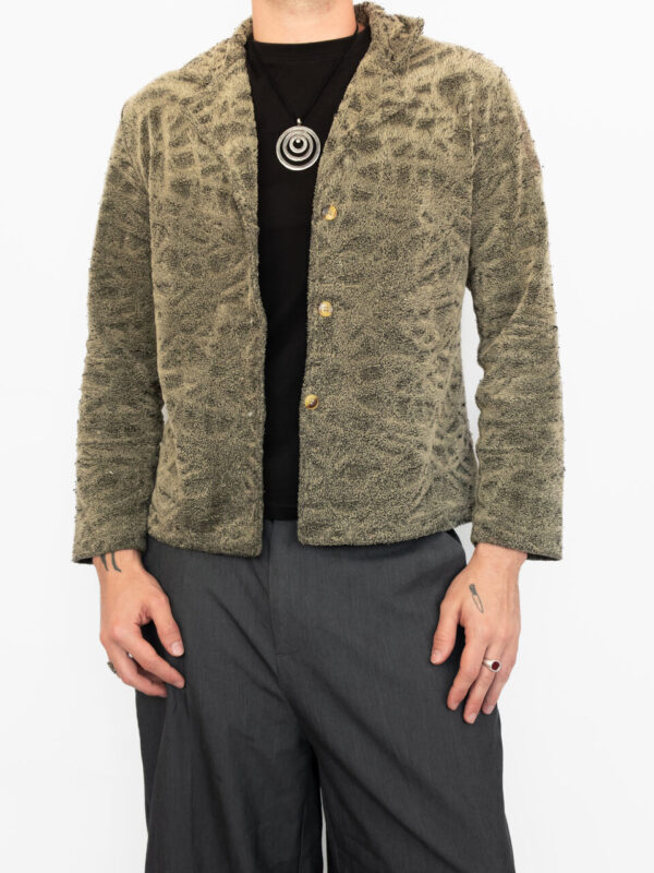 blusa rajada grey