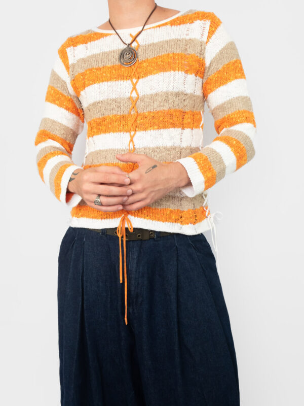 blusa amarras orange