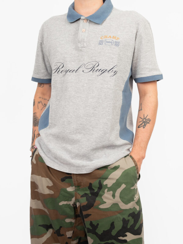 blusa polo royal rugby