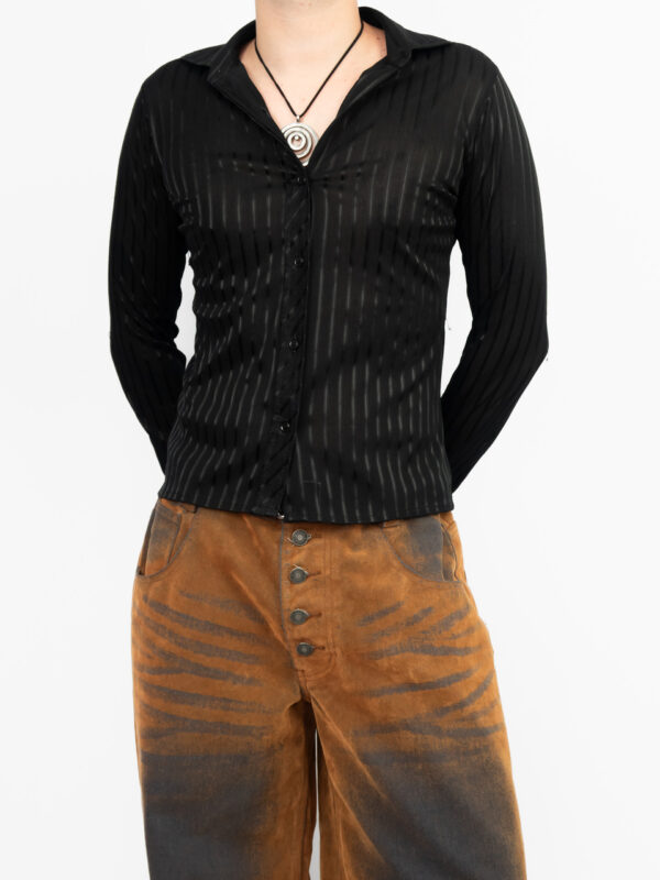 blusa disco black