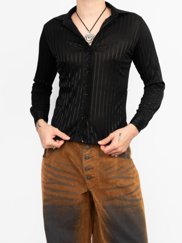 blusa disco black