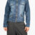 jaqueta jeans zíper esquire
