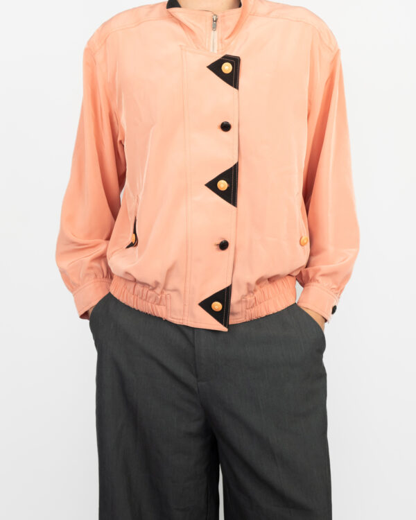 jaqueta blank and pink