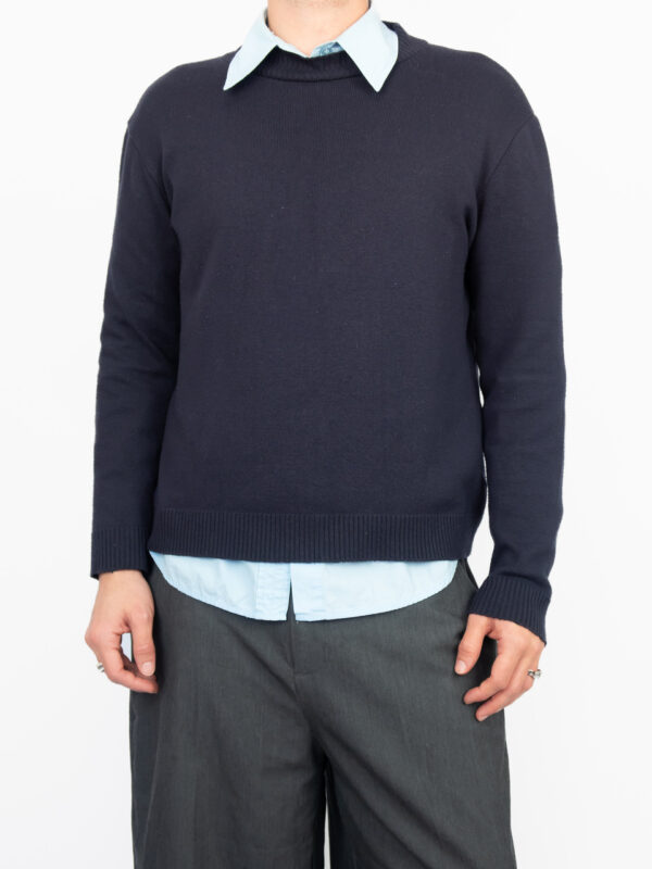 suéter basic blue