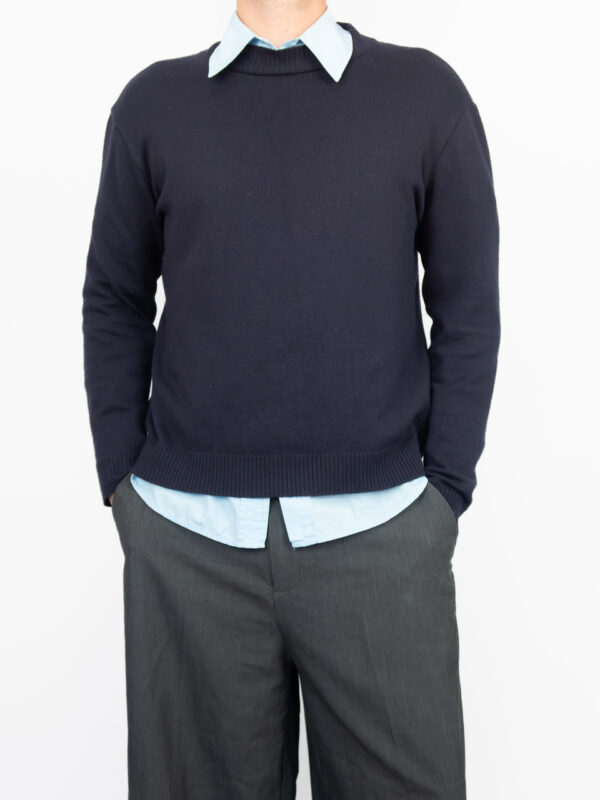 suéter basic blue