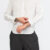 blusa office white