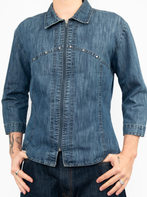 jaqueta jeans popeball