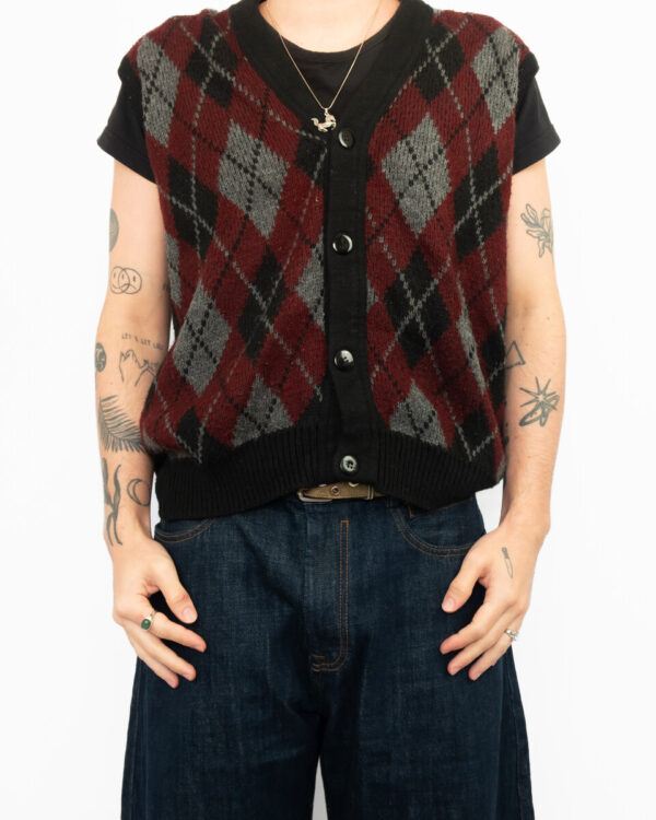colete argile red&black