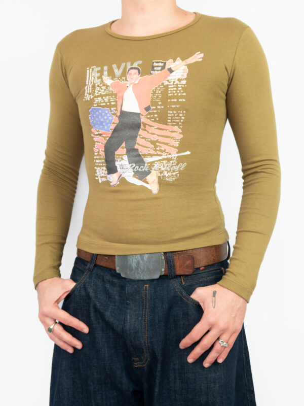 blusa elvis y2k