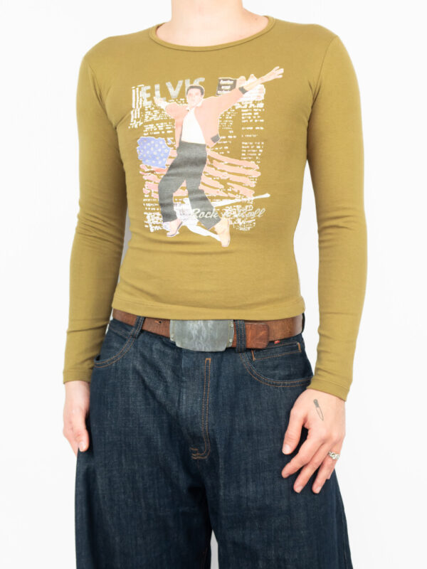 blusa elvis y2k