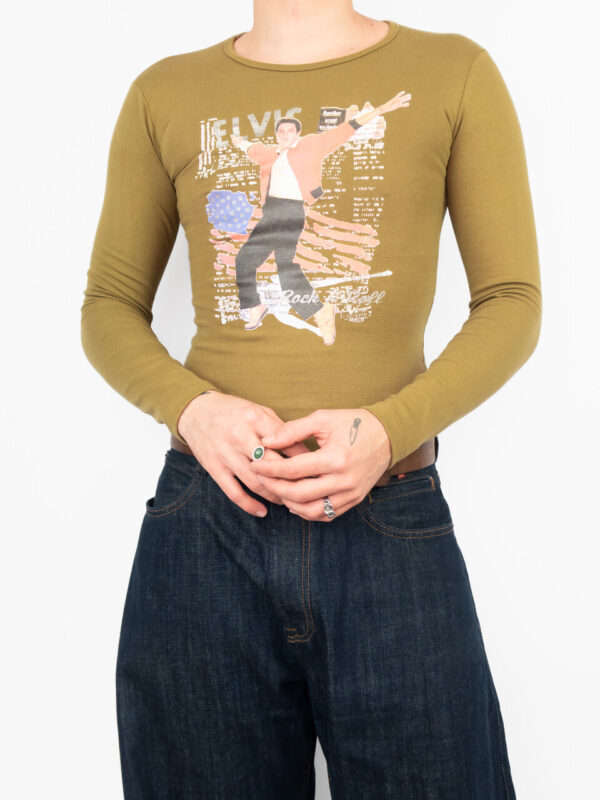 blusa elvis y2k