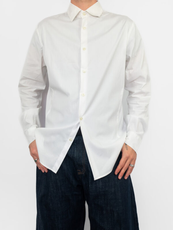 camisa zara white