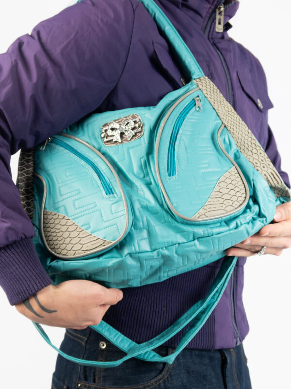 bolsa cute blue