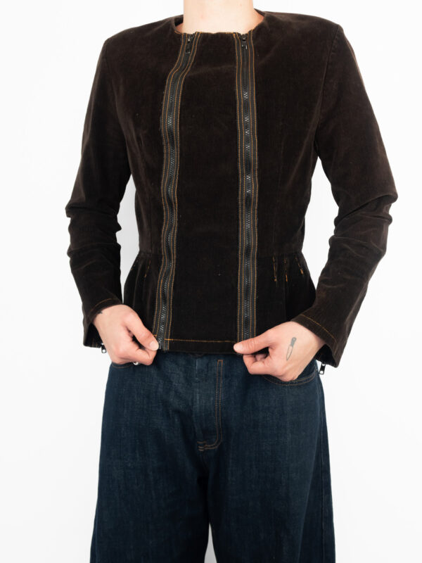 blusa detex fecho duplo