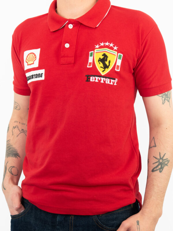 blusa polo ferrari
