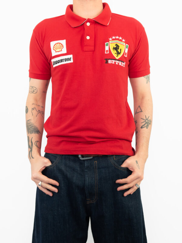 blusa polo ferrari