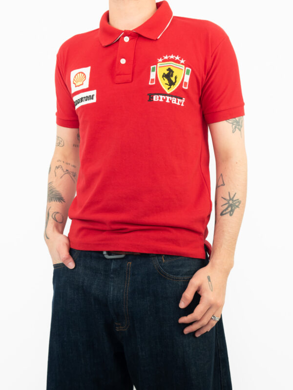 blusa polo ferrari