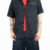 camisa riscas marinho
