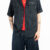 camisa riscas marinho